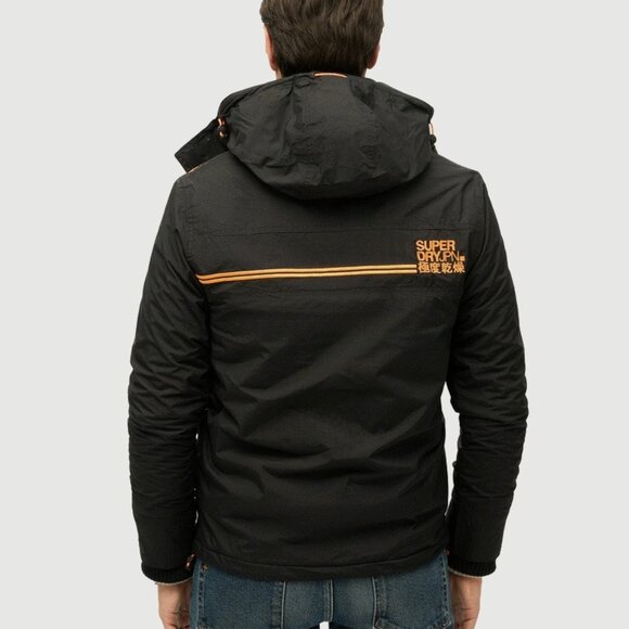 SUPERDRY Pop Zip Hood Arctic SD - Windcheater Jacket (Men's M) - Picture 1 of 7